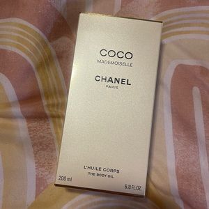 chanel coco mademoiselle body oil